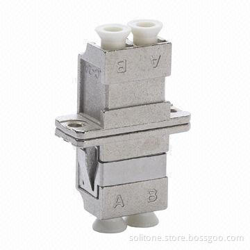 LC Fiber Optic Adapter Manufacturer, Duplex, Low-insertion Loss with 0.2dB Durability